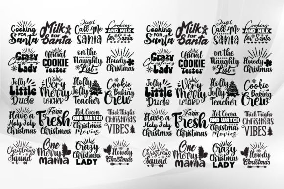 Christmas Awesome Svg Design Bundle