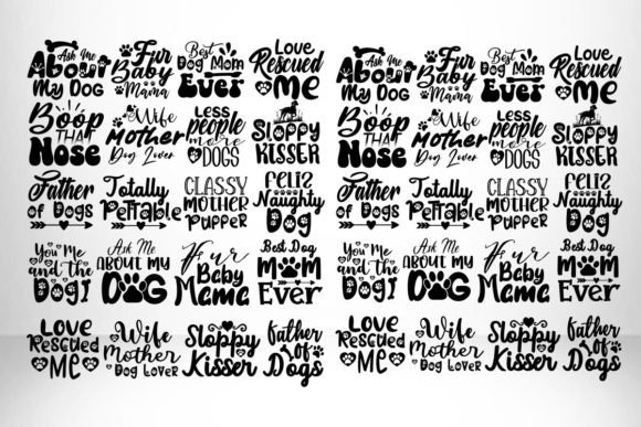 Dog Quote Svg Design Bndle