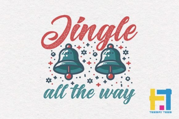 Jingle All the Way Retro SVG Design