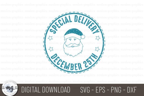 Special Delivery 25th December - SVG