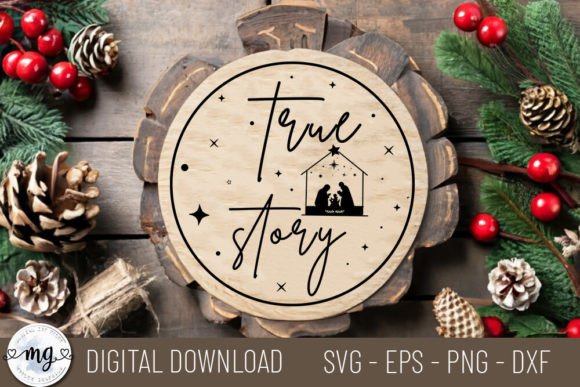 True Story - Nativity Christmas SVG: A Designer's Review