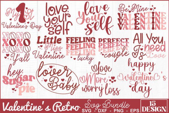 Valentine's Retro SVG Bundle Review