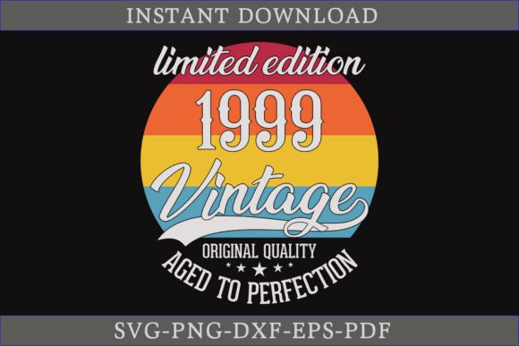 Vintage 1999 Aged to Perfection SVG: Real Embroidery Review