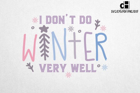 Winter Quotes SVG Design: First Impressions from the Hoop